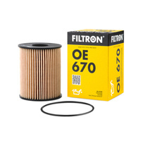 FILTRON filtr oleju OE670 - Fiat Panda, Punto, Doblo 1.3JTD, Opel Agila 1.3 JTD, sys. Purflux