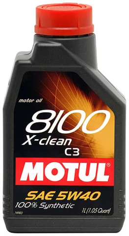 Opakowanie Motul 8100 X-CLEAN 5W-40