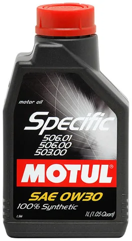 Opakowanie Motul SPECIFIC 506 01 506 00 503 00 0W-30