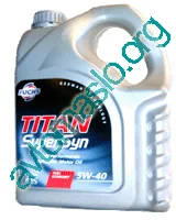 Opakowanie Fuchs TITAN SUPERSYN 5W-40