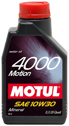 Opakowanie Motul 4000 MOTION 10W-30
