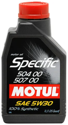 Opakowanie Motul SPECIFIC 504 00 507 00 5W-30