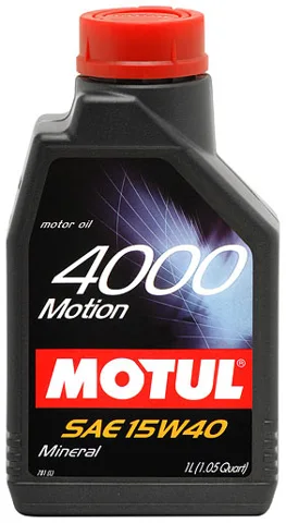Opakowanie Motul 4000 MOTION 15W-40