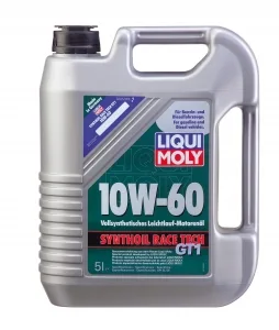 Opakowanie Liqui Moly Synthoil Race Tech GT1 10W-60