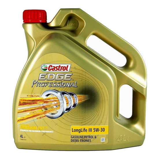 Olej silnikowy Castrol Edge Professional Longlife III 5W/30 4L • Oleje ...