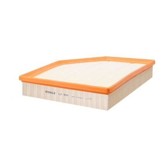 Knecht filtr powietrza LX944