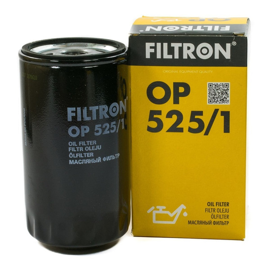 FILTRON filtr oleju OP525/1 - Audi 80 1.9TDi (Eng.90 HP) 8/91->