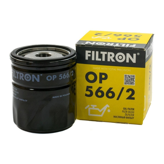 FILTRON fltr oleju OP566/2 - Fiat Cinquecento (903CC) 3/92->