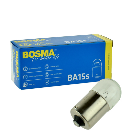 Żarówka 12V  5W Ba15s Bosma *1581*