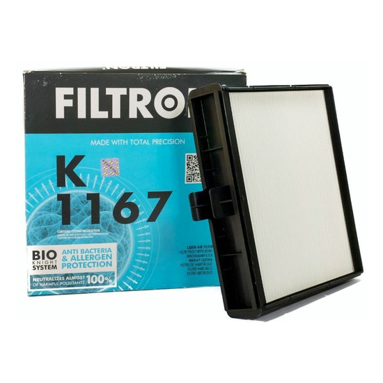 FILTRON filtr kabinowy K1167 - Renault Scenic II