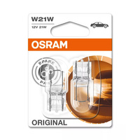 Osram żarówka 12V/21W T20d W21W  WX3x16d całoszklana  - 2szt