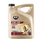 Olej silnkowy K2 TEXAR 5W/40 XL  SL/CF/CF-4 - 5L