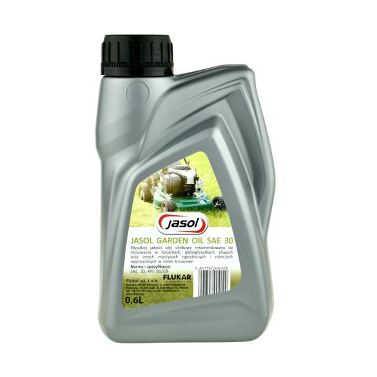 JASOL Garden Oil - Olej do kosiarek i maszyn ogrodniczych SAE 30 600ml