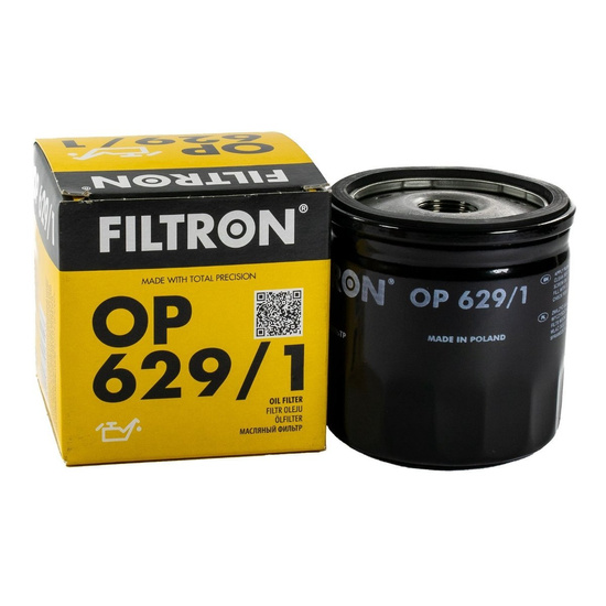 FILTRON filtr oleju OP629/1 - Fiesta 1.25-1.6 08- Focus 1.6 06- Mazda 2 03-07