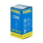 Żarówka samochodowa sygnalizacyjna Bosma C5W rurka SV10x36 12V 5W - 1szt