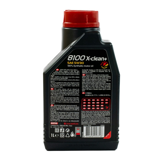 Olej silnikowy Motul X-clean+ C3 504.00/507.00 5W/30 1L