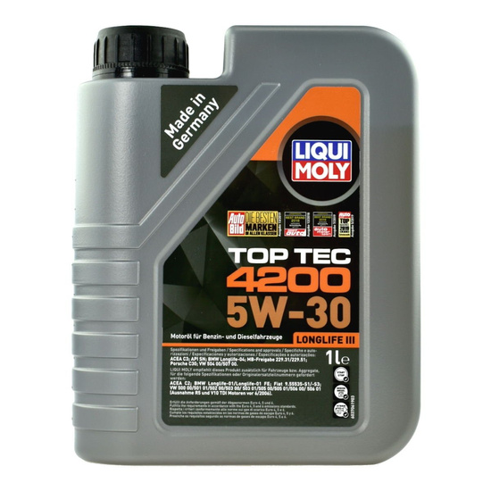 Olej silnikowy 8972 Liqui Moly Top Tec 4200 5W/30 1L