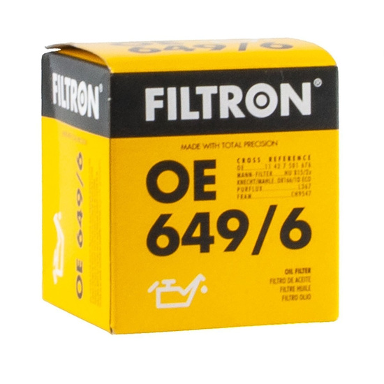 FILTRON filtr oleju OE649/6 - BMW 316ti 00-