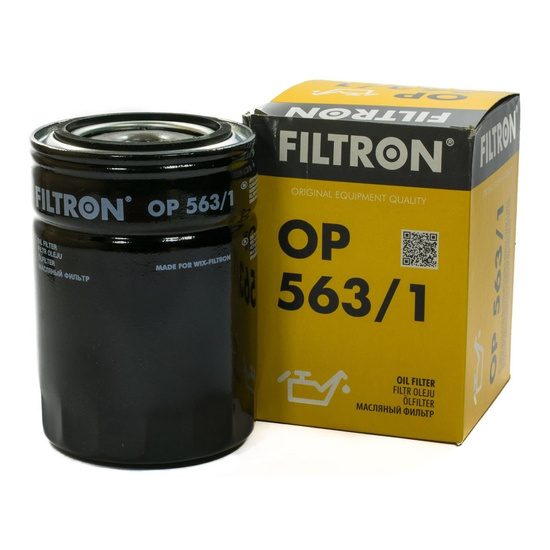 FILTRON filtr oleju OP563/1 - Ford LDV Scorpio 2.5TD 95-> również Lublin 