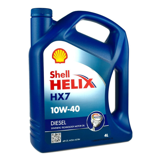Olej silnikowy Shell Helix HX7 Diesel 10W/40 4L